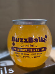 Buzzballz Passionfruit Martini 200 Mls