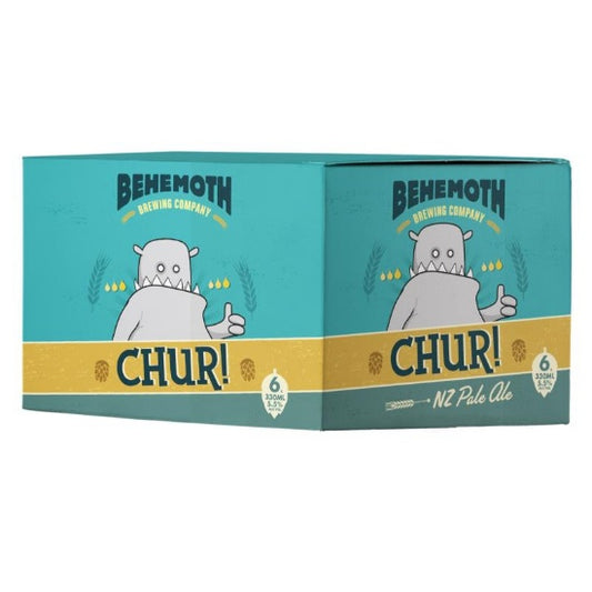 Behemoth Chur! NZ Pale Ale Cans 6x330ml
