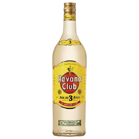 HAVANA CLUB 3YO ANEJO RUM 1LTR
