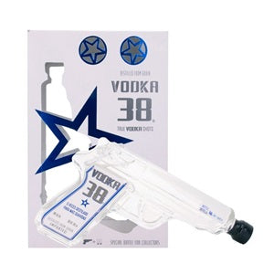 VODKA 38 PISTOL GLASS 200ML