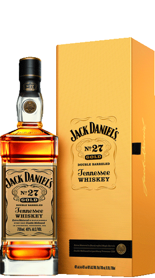 Top Jack Daniels No. 72 Gold Bottle Lamp