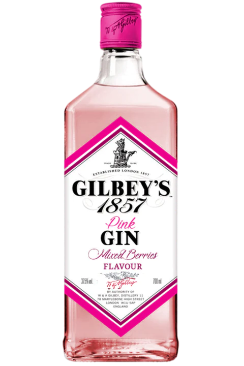GILBEYS PINK GIN 700ML
