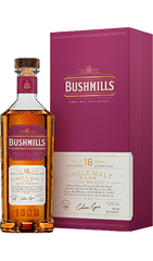 BUSHMILLS 16YO SINGLE MALT IRISH WHISKEY 700ML