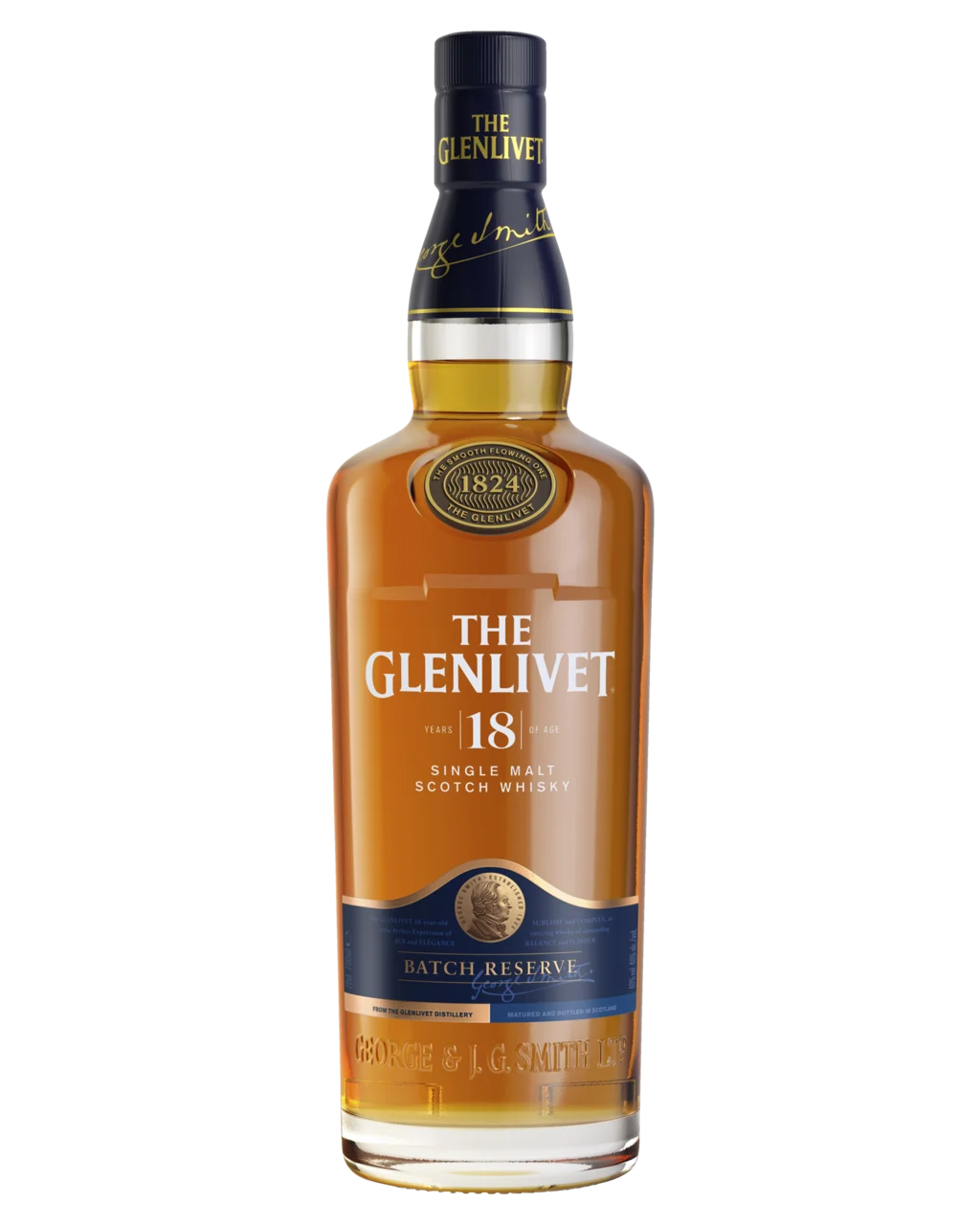 GLENLIVET 18YO SINGLE MALT SCOTCH WHISKY 700ML