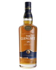 GLENLIVET 18YO SINGLE MALT SCOTCH WHISKY 700ML
