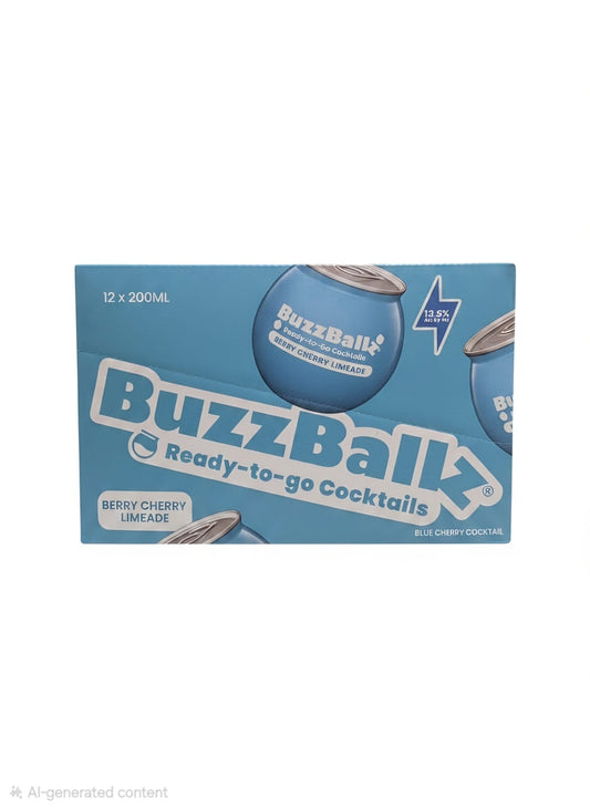 BUZZBALLZ BERRY CHERRY 200 MLS 12 PK