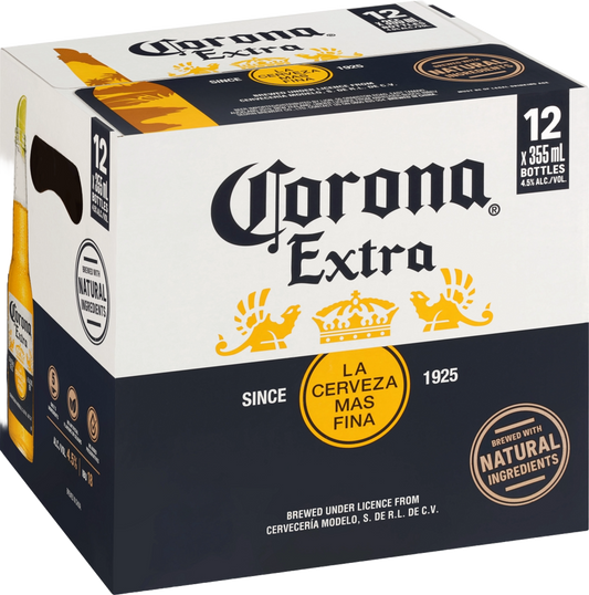 Corona Extra Bottles 12x355ml