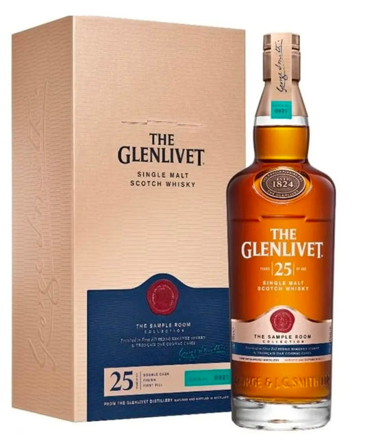 GLENLIVET 25 YO THE SAMPLE ROOM 700 MLS GB