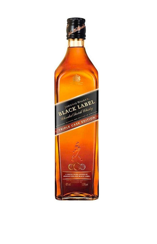 Johnnie Walker Black Label Triple Cask Edition Blended Scotch Whisky 1L