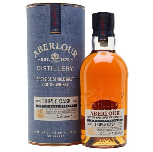 ABERLOUR TRIPLE CASK  SINGLE MALT SCOTCH WHISKY 700ML