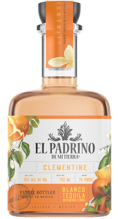 EL PADRINO CLEMENTINE TEQUILA 750 MLS