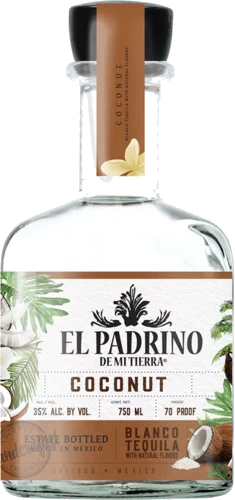 EL PADRINO COCONUT TEQUILA 750 MLS