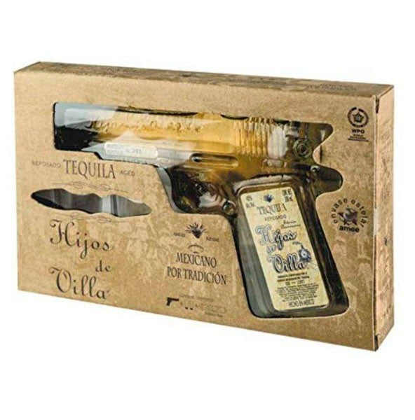 HIJOS DE VILLA TEQUILA PISTOL 200 MLS GB