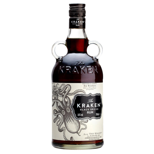 KRAKEN BLACK SPICED RUM 40% 1000 MLS