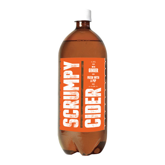 Scrumpy Ginger PET Bottle 1.25 Litre