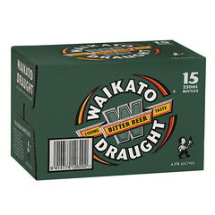 Waikato Draught Bottles 15x330ml