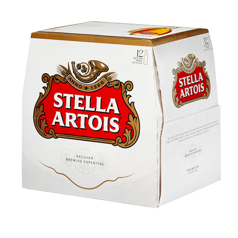 Stella Artois Bottles 12x330ml