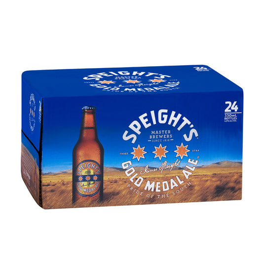 Speight's Gold Medal Ale Bottles 24x330ml