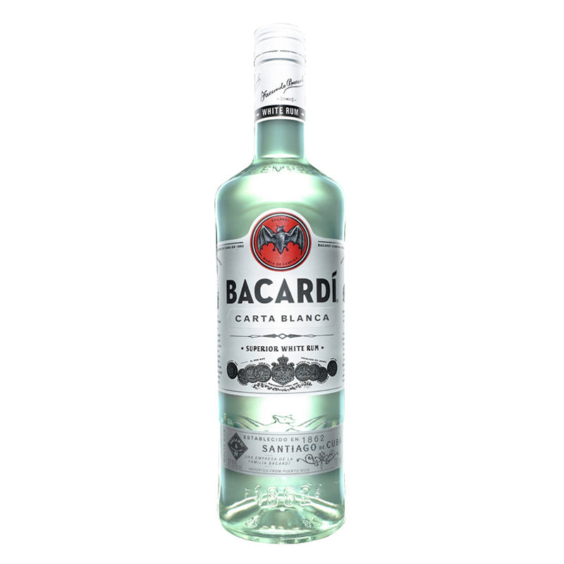 BACARDI CARTA BLANCA RUM 1 LITRE