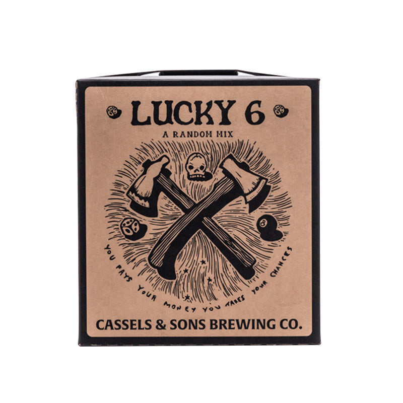 Cassels Lucky 6 Bottles 6x328ml