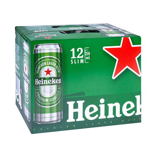 Heineken Cans 12x250ml