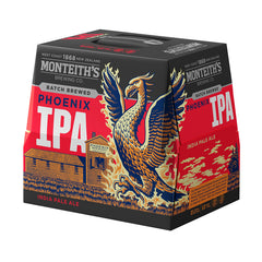 Monteith's Batch Brewed Phoenix IPA Bottles 12x330ml