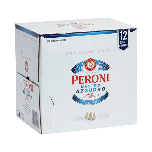 Peroni Nastro Azzurro Bottles 12x330ml