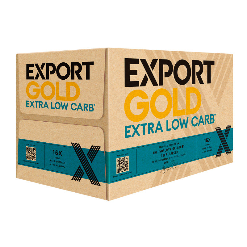 Export Gold Extra Low Carb Bottles 15x330ml