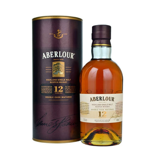 ABERLOUR 12YO DOUBLE CASK SINGLE MALT SCOTCH WHISKY 700ML