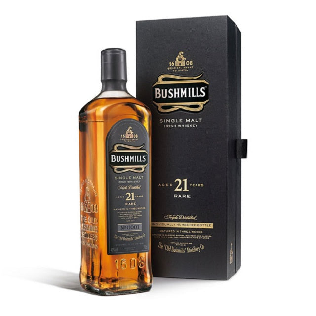 BUSHMILLS 21YO IRISH MALT 700ML