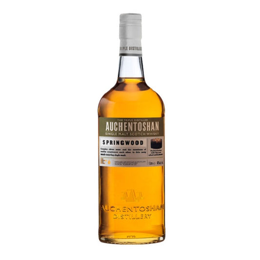 AUCHENTOSHAN SPRINGWOOD SINGLE MALT SCOTCH WHISKY 1 LITRE