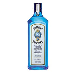 BOMBAY SAPPHIRE LONDON DRY GIN 1000ML
