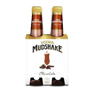 MUDSHAKE CHOCOLATE 4PK BTLS 275ML