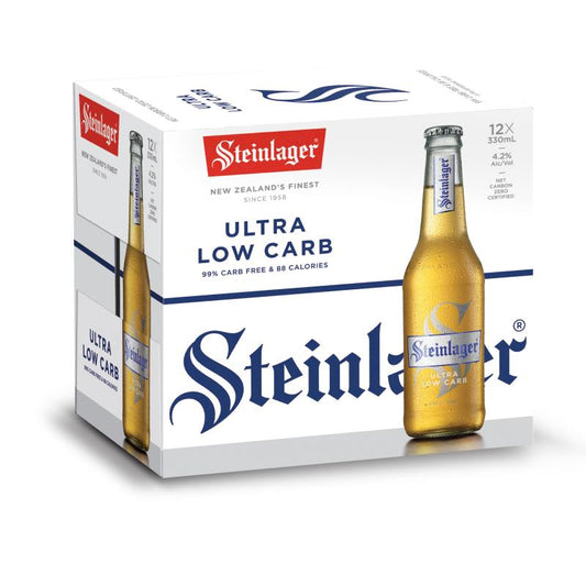 Steinlager Ultra Low Carb Bottles 12x330ml