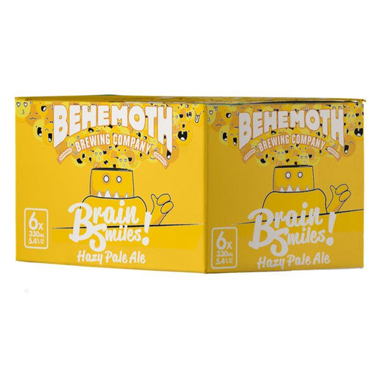 Behemoth Brain Smiles! Hazy Pale Ale Cans 6x330ml