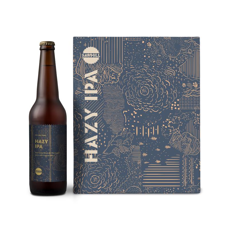 Sawmill Hazy IPA Bottles 6x330ml