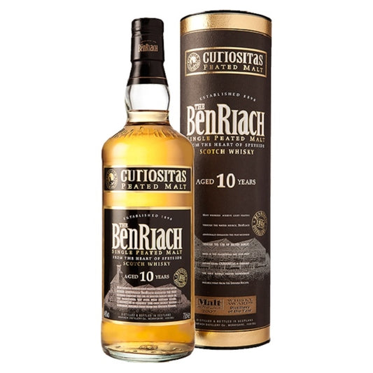 BENRIACH CURIOSITAS 10YO SINGLE MALT 700ML