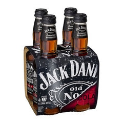 JACK DANIELS & COLA 4PK BTLS 330ML