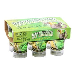 SHOTS RATTLESNAKE TEQUILA & LIME 6PK 30ML