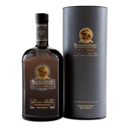 BUNNAHABHAIN CRUACH-MHONA SINGLE MALT SCOTCH WHISKY 1 LITRE