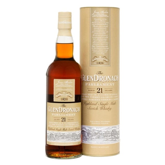 GLENDRONACH 21YO PARLIAMENT SINGLE MALT WHISKY 700