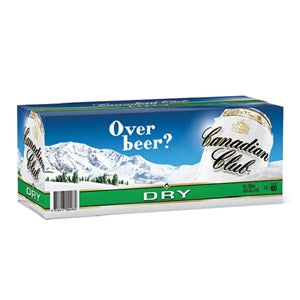 CANADIAN CLUB N DRY 10PK CANS 330ML