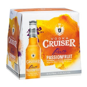 CRUISER PASSIONFRUIT 12PK BTLS 275ML