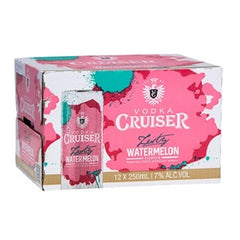 CRUISER 7% ZESTY WATERMELON 12PK CANS 250ML