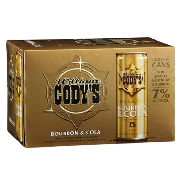 Codys 7% Vsob 12pk cans 250ML