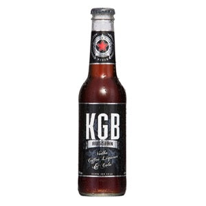 KGB 5% BLACK RUSSIAN VODKA PREMIX 12PK BOTTLES 275ML