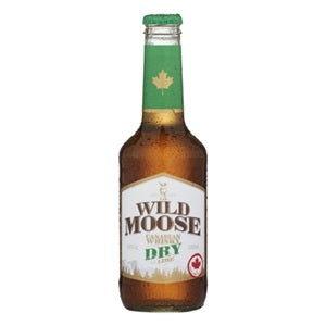 WILD MOOSE CANADIAN WHISKY N DRY 12PK BTLS 330ML