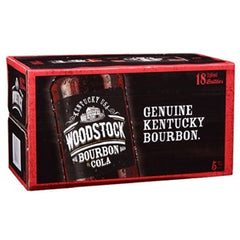 WOODSTOCK 5% BOURBON & COLA 18PK BOTTLES 330ML