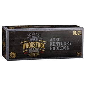 WOODSTOCK BLACK BOURBON & COLA 7% 10PK CANS 330ML