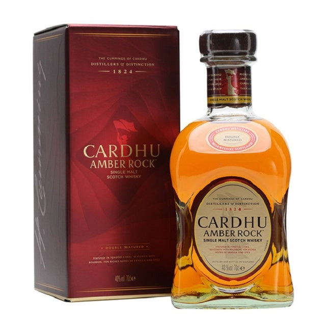 CARDHU AMBER ROCK SINGLE MALT SCOTCH WHISKY 700ML